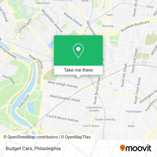 Budget Cars map