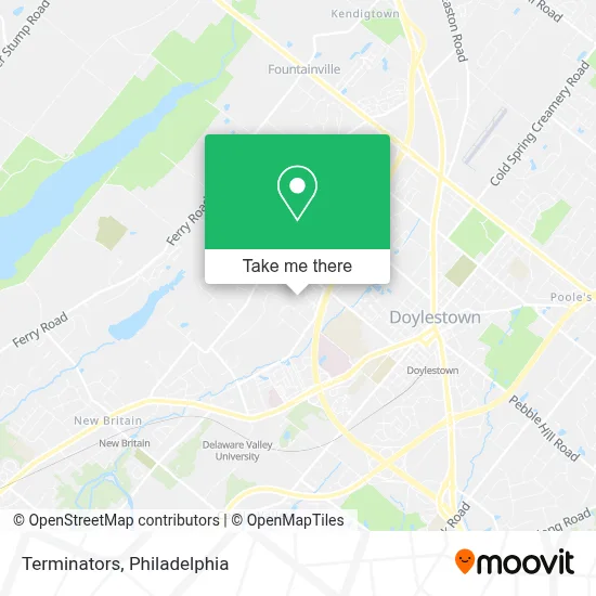 Terminators map