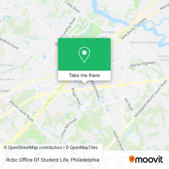 Rcbc Office Of Student Life map