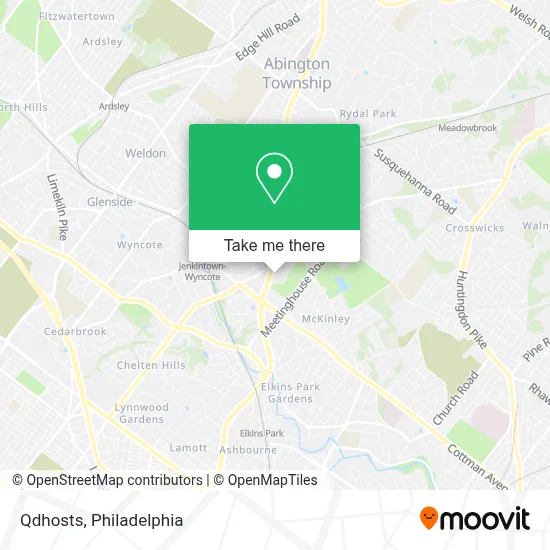 Qdhosts map