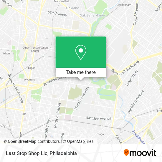 Last Stop Shop Llc map