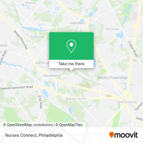 Nurses Connect map