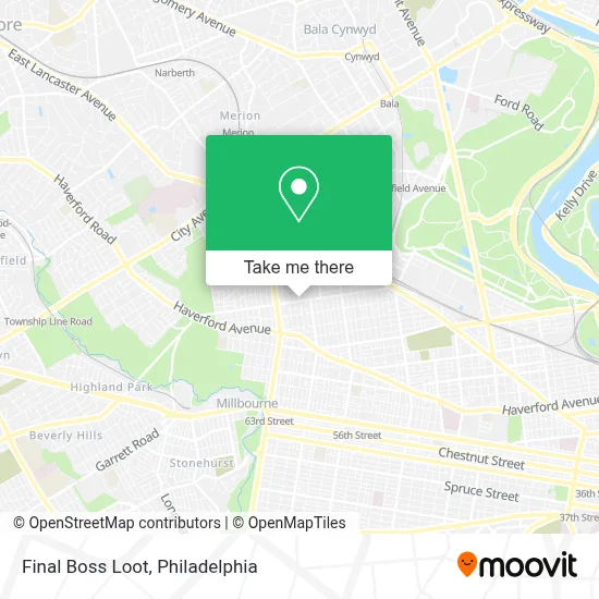 Final Boss Loot map