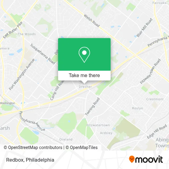 Redbox map