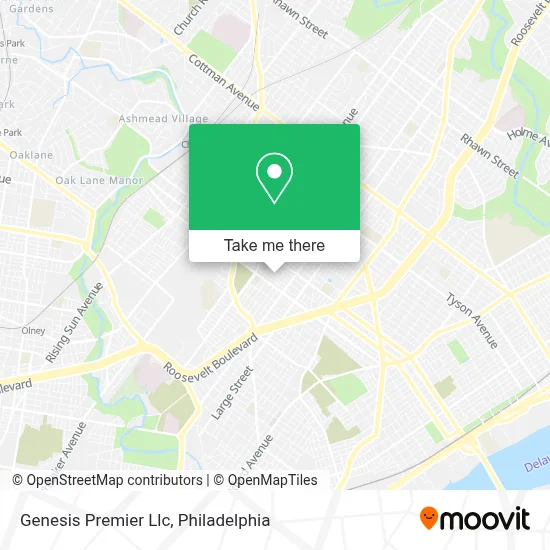 Genesis Premier Llc map