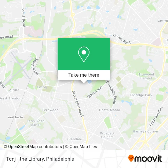 Tcnj - the Library map