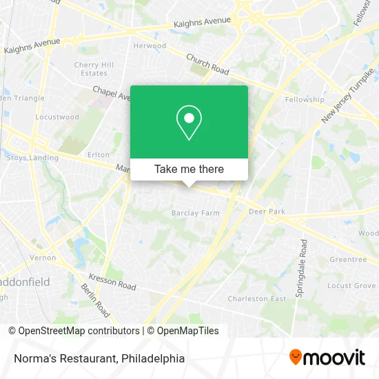 Norma's Restaurant map