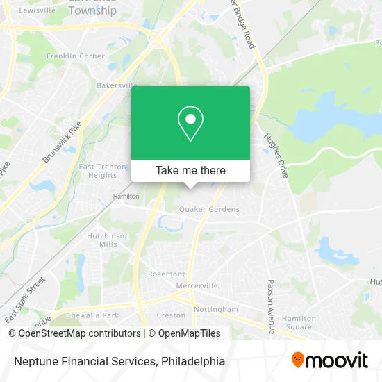 Neptune Financial Services map