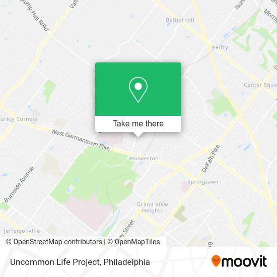 Uncommon Life Project map