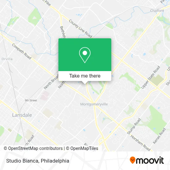 Studio Bianca map