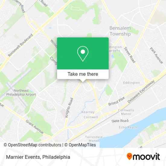 Marnier Events map