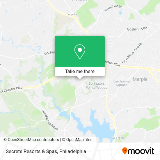 Secrets Resorts & Spas map