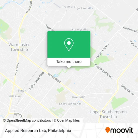 Applied Research Lab map