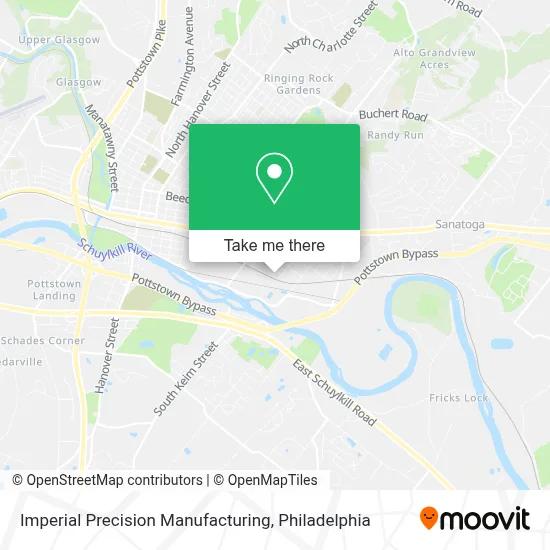 Imperial Precision Manufacturing map