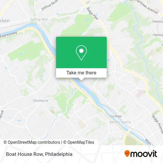 Boat House Row map