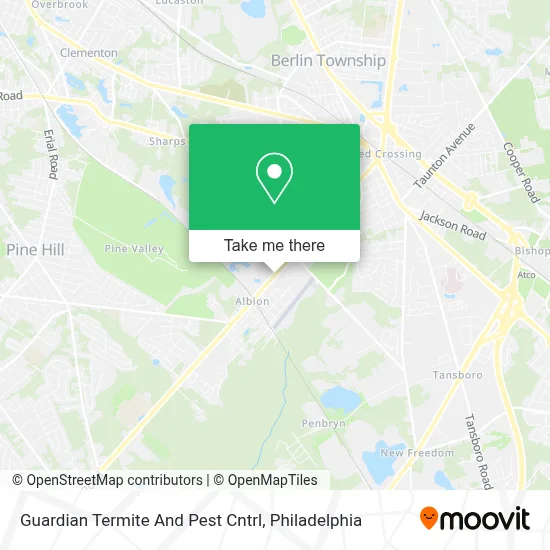 Guardian Termite And Pest Cntrl map