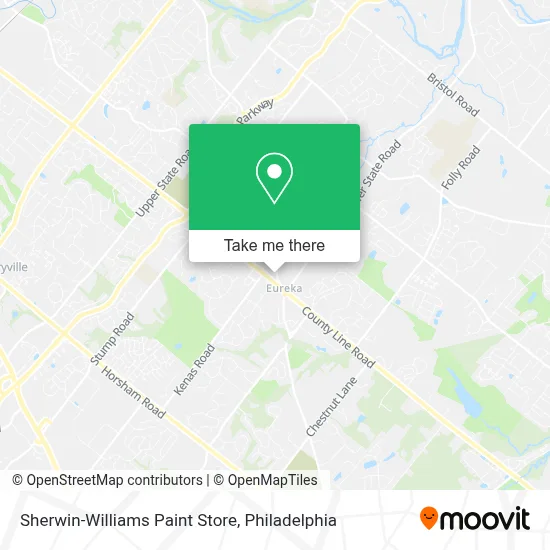 Sherwin-Williams Paint Store map