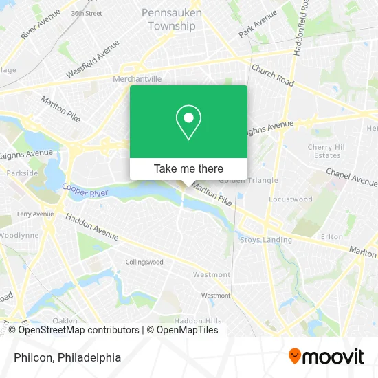 Philcon map