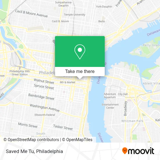 Saved Me Tu map