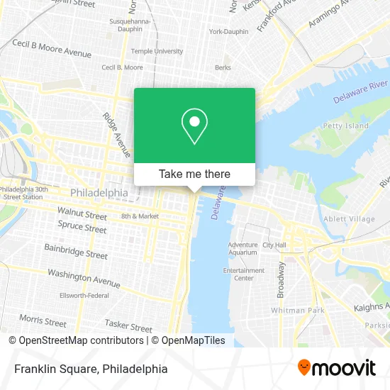 Franklin Square map