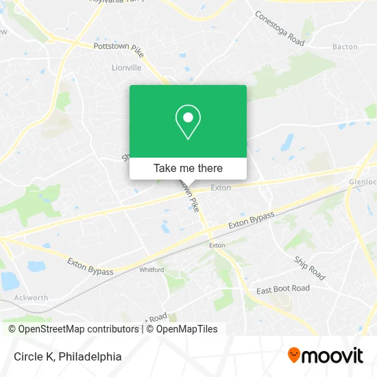 Circle K map