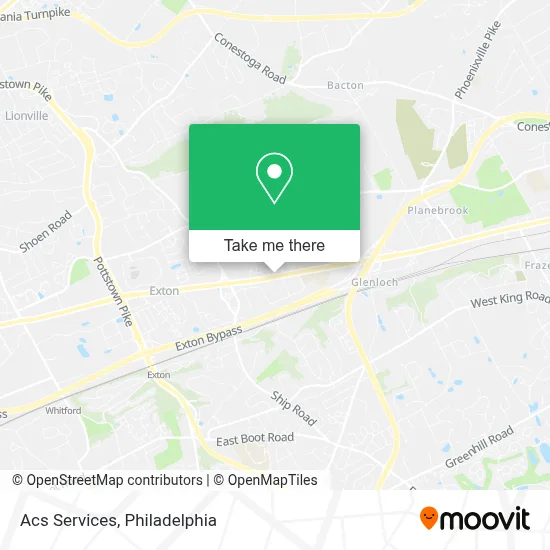 Acs Services map