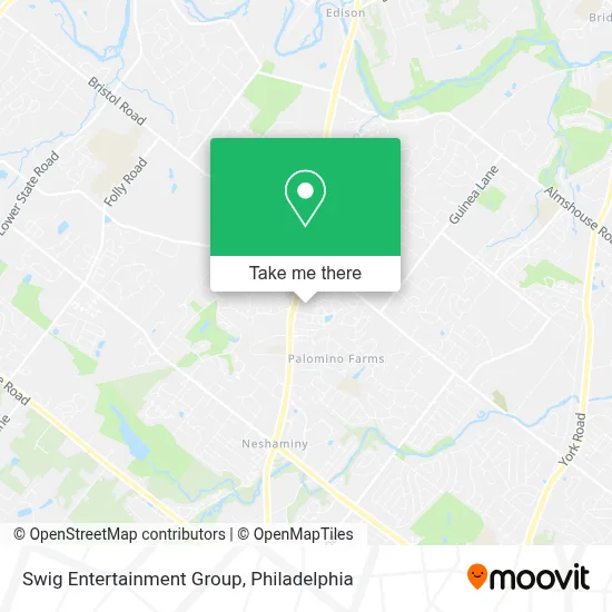 Swig Entertainment Group map