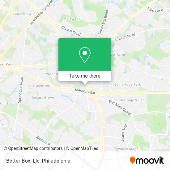 Better Box, Llc map