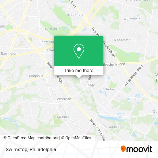 Swimstop map
