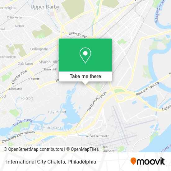 International City Chalets map
