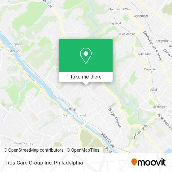 Rds Care Group Inc map