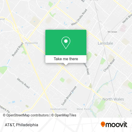 At&T map