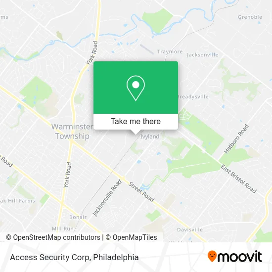 Access Security Corp map