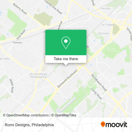 Romi Designs map