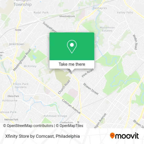 Xfinity Store by Comcast map