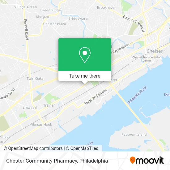 Chester Community Pharmacy map