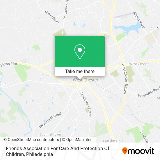 Friends Association For Care And Protection Of Children map