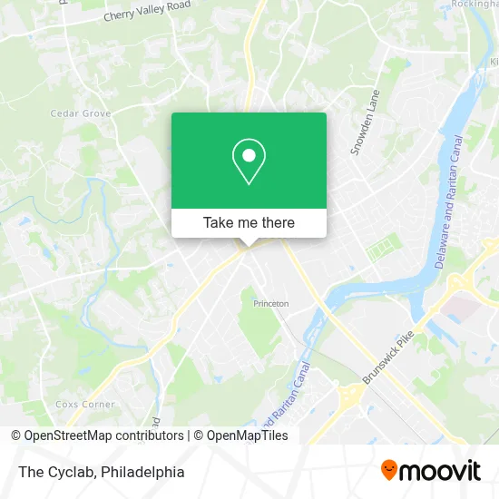 The Cyclab map