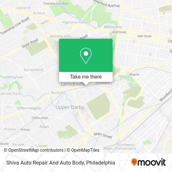 Shiva Auto Repair And Auto Body map