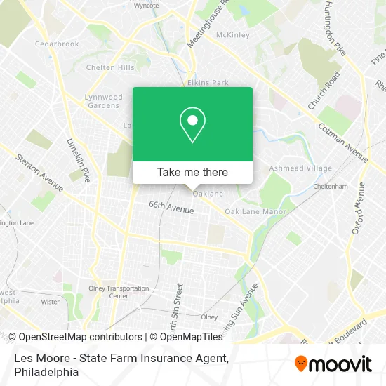 Les Moore - State Farm Insurance Agent map