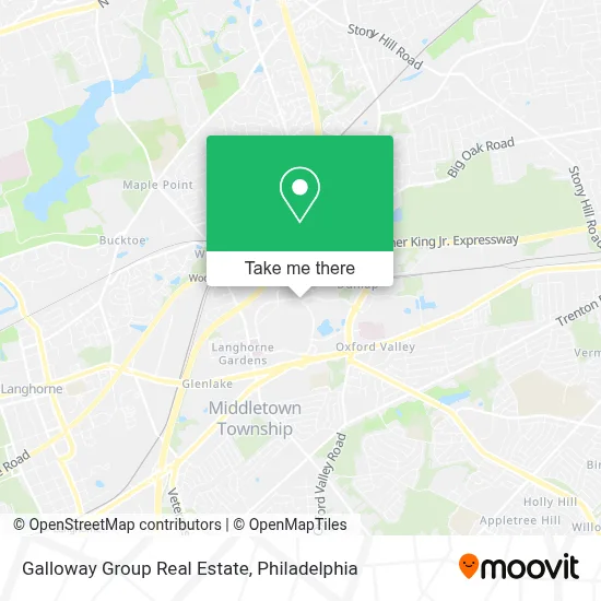 Galloway Group Real Estate map