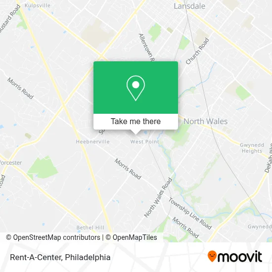 Rent-A-Center map