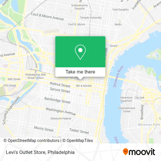 Levi's Outlet Store map