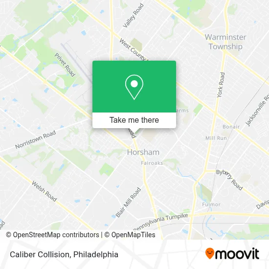 Caliber Collision map