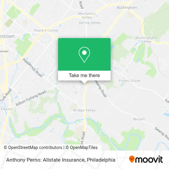 Anthony Perno: Allstate Insurance map