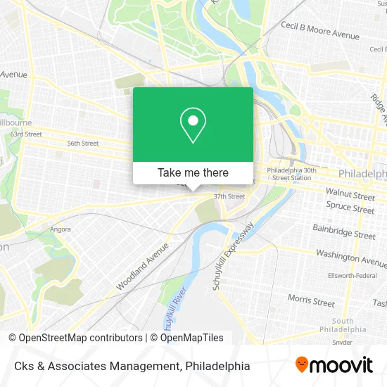 Cks & Associates Management map