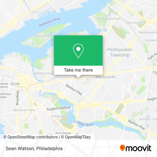 Sean Watson map