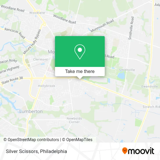 Silver Scissors map
