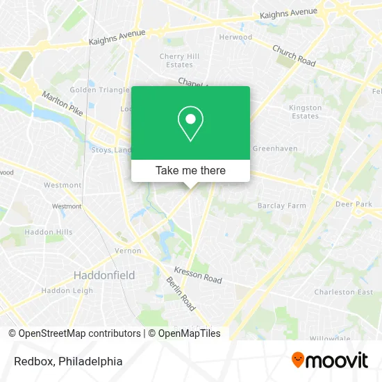 Redbox map