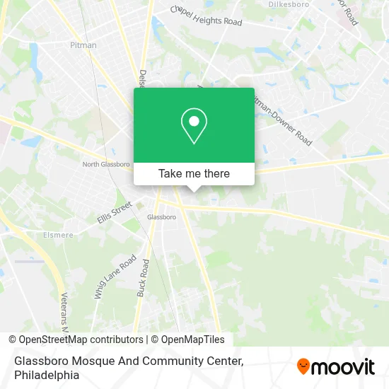 Glassboro Mosque And Community Center map